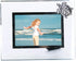 Beachcombers 4X6 Frame with Pewter Turtle, White