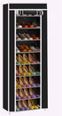 Acedas 10 30 Closet 22.83 11.4 63 Inches Tiers Shoe Rack Pairs Shoe Storage Organizer Cabinet Tower with Dustproof
