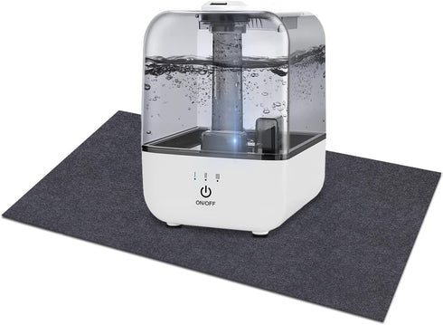 Humidifiers Mat,For floor surface/Absorbent mat Lightweight Washable Floor Mat,Under the Humidifiers Mat,Multifunctional home appliance mat,back Non-slip(24" x 24")