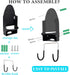 Wall Mounted Ironing Board Rack, Electric Iron Holder, Household Bathroom Shelf for Space Saving