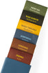 Jembrana Incense Sticks Mix, 6 Scents (144 Sticks Total), 24 Sticks Each of Sandalwood, Amber, and More