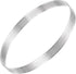 uxcell 2pcs Stainless Steel Cake Rings for Baking, Perforated Mousse Ring, 7.8" Diameter