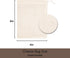 Set 2-4x6 Inch PurpleEssences Ultra-Dense Unbleached Cotton Nut Milk & Filter Bags Reusable Cheesecloth Drawstring