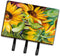 Caroline's Treasures JMK1122TH68 Sunflowers Leash or Key Holder, Wall Hooks for Keys, Coats