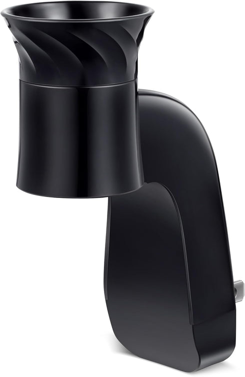 Wall Fragrance Plug in Compatible with Bath and Body Works WallFlower, ETL Certified, Black