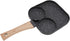 Nonstick Egg Frying Pan, 3 in 1 Breakfast Pan, Divided Grill Pan for Gas, Stovetops, Induction Cooker