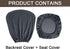 Office Chair Cover Universal Rotating Chair Slipcovers Stretch Removable Protector Computer Chair Seat Cover (Grey)