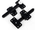 BQLZR 14x6cm Plastic Sectional Sofa Invisible Interlocking Sofa Connector Bracket with Hardware Rotate 360 Degree Pack of 6
