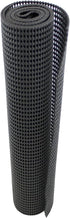 Dependable Industries Essentials Non-Adhesive Shelf and Drawer Liner, 12" x 36", Black, Anti-Slip, Durable