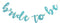 Bride to Be Banner, Blue Glitter, for Bridal Shower, Engaged, Wedding, Hen Night Bachelorette Party Decorations