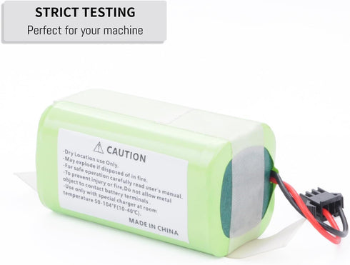 3400mAh Li-ion Battery for Eufy RoboVac 11, 11S, 30, 15C, 15T, 12, 35C, and Ecovacs Deebot N79S