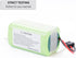 3400mAh Li-ion Battery for Eufy RoboVac 11, 11S, 30, 15C, 15T, 12, 35C, and Ecovacs Deebot N79S