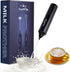 MF05 Rechargeable Handheld Milk Frother with Stainless Balloon Whisk for Cappuccino, Latte, Bulletproof Coffee (Black)