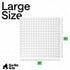 21x21 Inch, GORILLA GRIP Patented Square Shower Stall Mat, Small Bathtub Floor Mats for Stand Up Showers with Suction