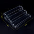 evron Clear Plastic Spice Rack Organizer for Cabinet & Countertop - 3 Tier Pantry Organization (ASSEMBLY REQUIRED)