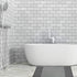 33.4 15.7 Inch BEMISO Non Slip Massage Bathtub Mat,Shower Mat Non Slip x Large Size with Suction Cups and Drain Holes