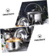 Stainless Steel Cooking Pot Stainless Steel Mixing Bowls Steamer Pot Stainless Steel Cookware Mixing Pot Handle Soup Pot Handheld Mixing Bowl Pot Stainless Pot Stock Pot
