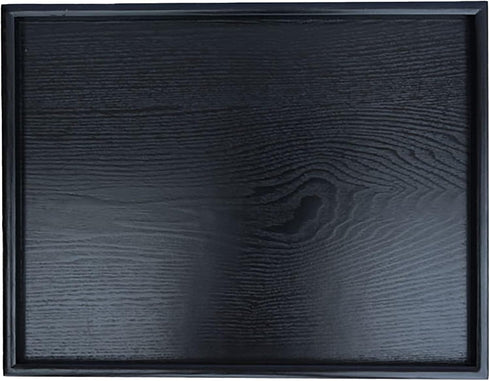 16 x 11 Inches Extra Large Solid Wood Serving Tray for Tea