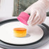 Silicone Mini Round Cake Molds, Set of 6, 4 Inch, Pink