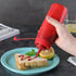 CONDRA FIELD Condiment Sauces Squeeze Bottles, 3Pcs-13.5oz, Leak-Proof Cap for Ketchup, Mustard, Oil