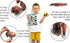 Cars Trucks & Construction Gel Window Clings for Kids - Window Stickers for Toddlers, Reusable Sticker