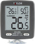 Taylor LCD Display Digital Kitchen Thermometer - Refrigerator/Freezer Min/Max Display, Gray (1 Count)