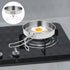 Didiseaon Mini Omelette Pan, Stainless Steel Non-stick, Ergonomically Designed for Easy Cleaning, Portable