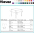 Hiasan Checkered Square Tablecloth - Stain Resistant, Waterproof, Wrinkle Resistant Washable Table Cloth for Dining