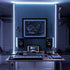 300 2835 6000K 12V 16.4ft/5m White LED Strip Lights, Waterproof cuttable SMD LED Tape, Flexible Ribbon, Kitchen Cabinet