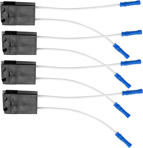 4 Pack 9130-106 Range Oven Stove Element Terminal Block Compatible with GE General Electric Ranges