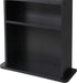 5 5 240 132 Shelf Bookcase Tier Wooden Multimedia Storage Media Cabinet DVD Rack, Adjustable Shelves Organize a Mix