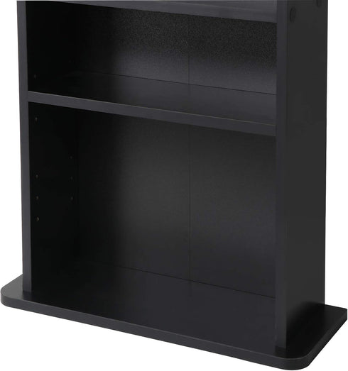 5 Nova Microdermabrasion Tier DVD cd Storage DVD Shelf Adjustable Bookshelf Bookcase Media Storage Organizer Cabinet