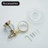 WOLIBEER Crystal Soap Dish Holder, Polished Gold Shower Soap Holder Stainless Steel Soap Saver Tray for Bathroom Wall