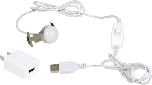 Department 56 Village Cross Product Accessories USB LED Mini Light - 66.93 Inch, Multicolor
