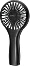 TriPole Handheld Mini Fan, Battery Operated Small Personal Portable Fan, Speed Adjustable USB Rechargeable (Black)