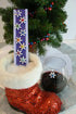 Magnetic Wine Glass Charms & Markers - Set of 8 - Crystal Snowflake for Christmas or Holiday Parties