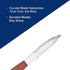 HIC Kitchen Squirt Free Serrated Twin-Blade Grapefruit Sectioning Knife, Stainless Steel Blades, Set of 2