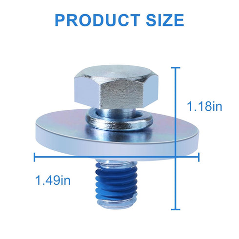 4040FR4051C Washing Machine Electronics Bolt Assembly for LG Washer, Motor Rotor Center Mount Bolt - 3 Pcs