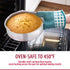 E-far Cake Pan Set of 3 (4 inch/6 inch/8 inch), Stainless Steel Round Layer Baking Pans for Tier Smash Cakes