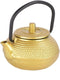 Gaeirt 50ml Cast Iron Tea Pot - Flat Bottom Tea Infuser with Handle and Spout, Exquisite Water Kettle for Home Kitchen