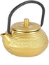 Gaeirt 50ml Cast Iron Tea Pot - Flat Bottom Tea Infuser with Handle and Spout, Exquisite Water Kettle for Home Kitchen