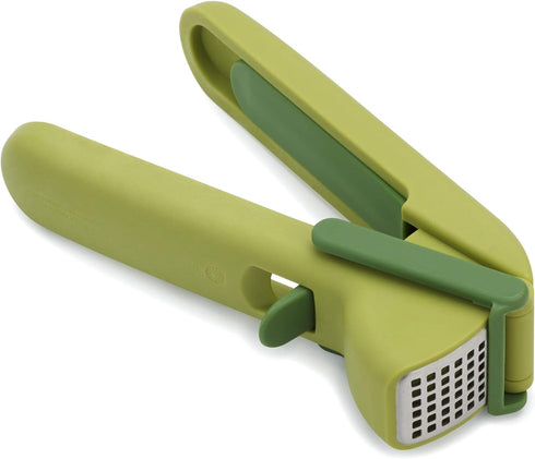 Joseph Joseph CleanForce Garlic Press - Garlic Mincer with Trigger-Operated Wiper Blade