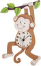 Fantasy Fields Sunny Safari Nursery Clock, Decorative Silent Non-Ticking Kids Wall Clock for Classrooms,