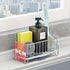 Kitchen Countertop Sponge Holder, SUS 304 Stainless Steel Dish Soap Organizer, Basket for Cleaning Tools, Sink Brush