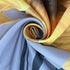 Rustic Farmhouse Shower Curtain - Yellow and Gray Fabric Floral Sunflower Shower Curtain with Hooks, 72X72 inch