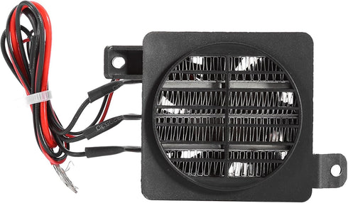 PTC Electric Fan Heater for Small Space Heating, Car Air Heater, Constant Temperature Incubator (24V 250W)