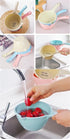 3PCS Plastic Bathing Ladle Spoons Kitchen Accessories Bathroom Water Scoop Cup Baby Shampoo Bath Spoon