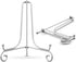 TR-LIFE Plate Stands for Display, 4 Inch Plate Holder Display Stand + Metal Easel Stand for Picture Frame, 2 Pack
