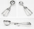 Solula 18/8 4 Stainless Steel Large Ice Cream Scoop Disher Melon Baller Tablespoon