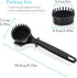 Espresso Machine Grouphead Cleaning Brush, CAFEMASY 360° Nylon Bristles for 51mm Espresso Machine